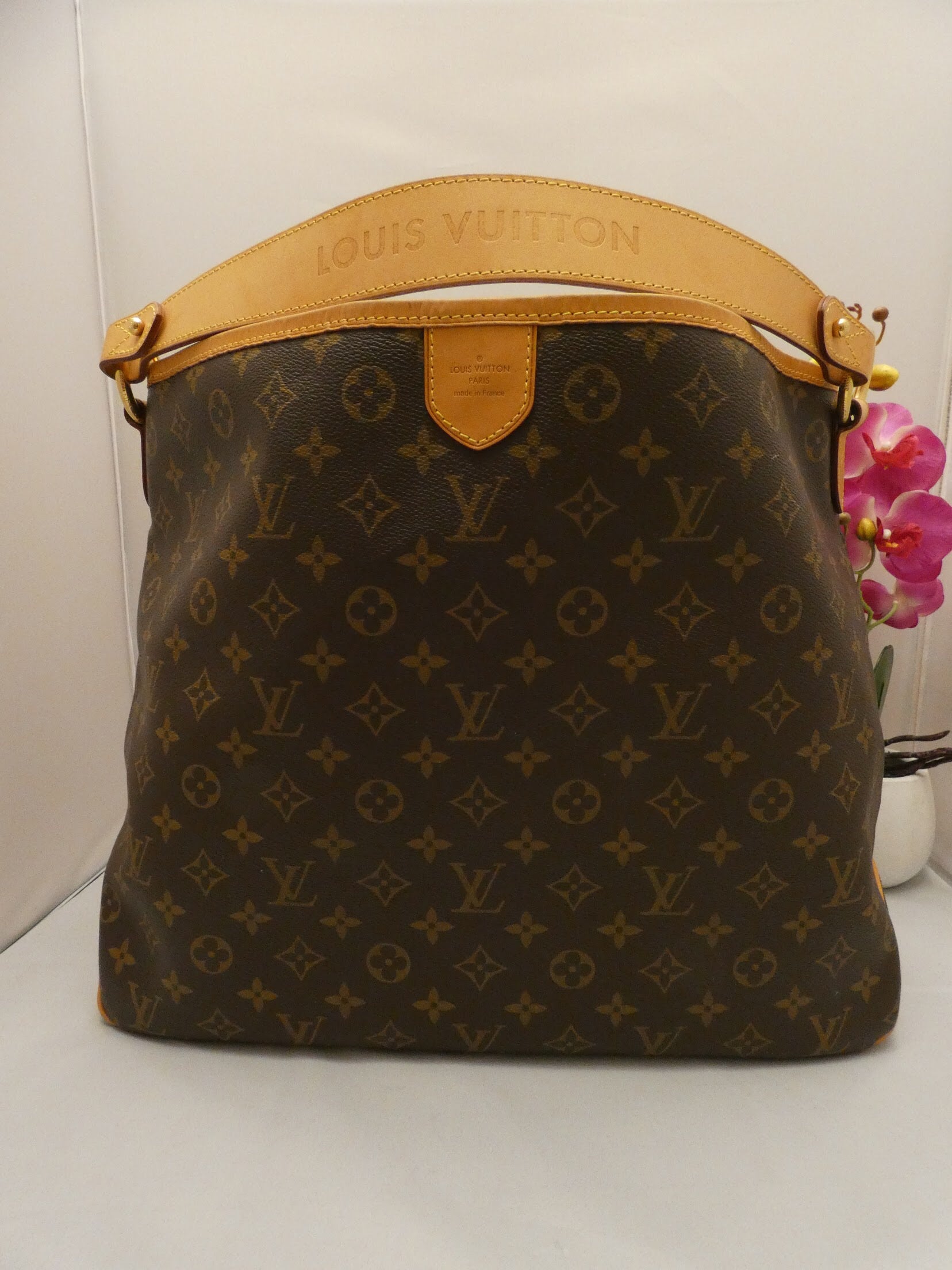 Louis Vuitton Delightful MM Monogram Shoulder Bag