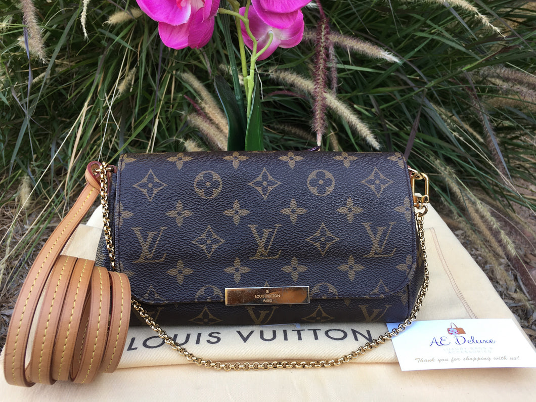 Louis Vuitton Favorite PM Monogram Crossbody Bag (SA1114)
