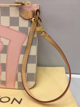 Load image into Gallery viewer, Louis Vuitton LIMITED Tahitienne Damier Azur Neverfull MM/GM Pochette