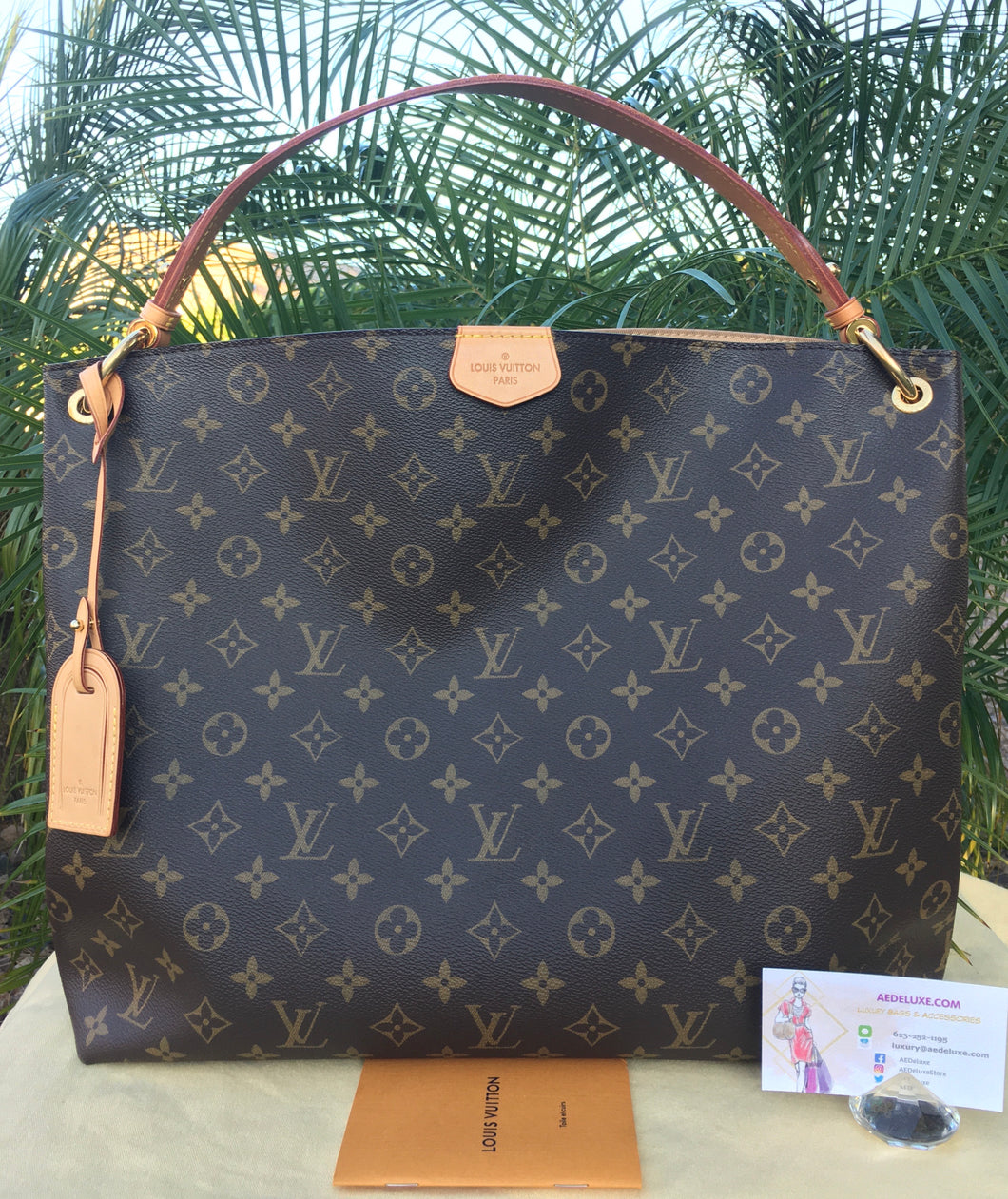 Louis Vuitton Graceful MM Monogram Bag (SD4177)