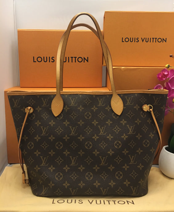 Louis Vuitton Neverfull MM Cherry Tote