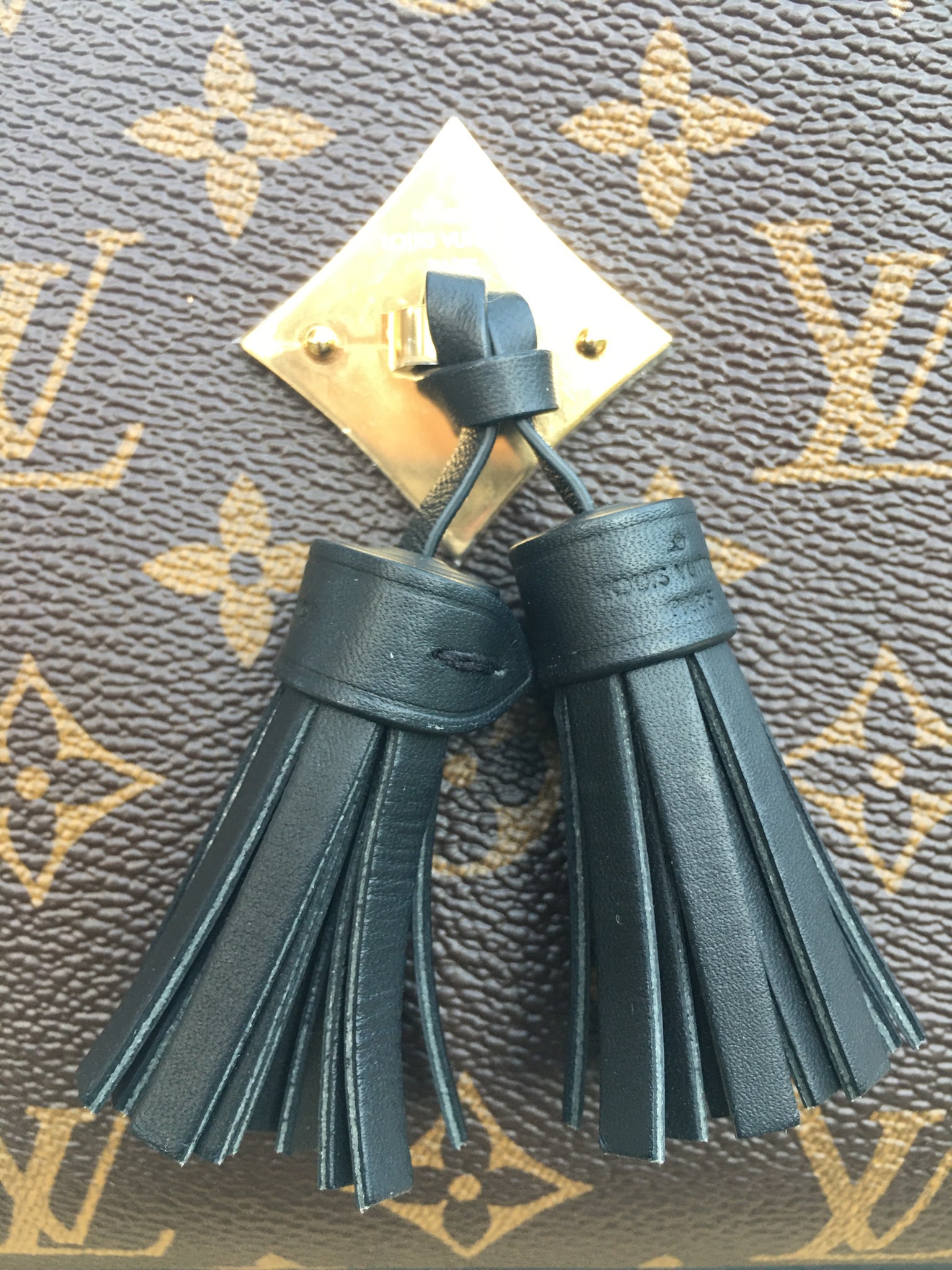 Louis Vuitton Tassel Bag Charm in Monogram Noir - SOLD