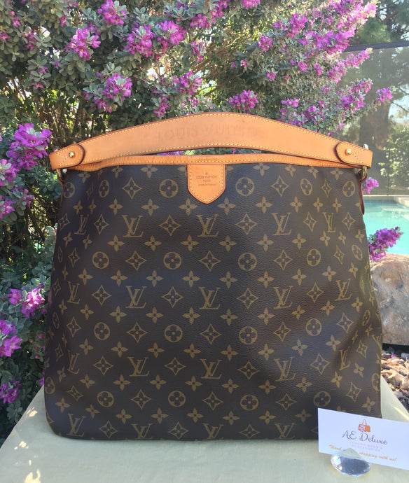 Louis Vuitton Delightful MM Monogram Shoulder Bag (FL2192)