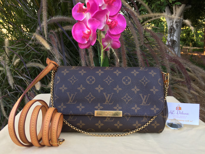 Louis Vuitton Favorite MM Monogram Bag (DU2143)