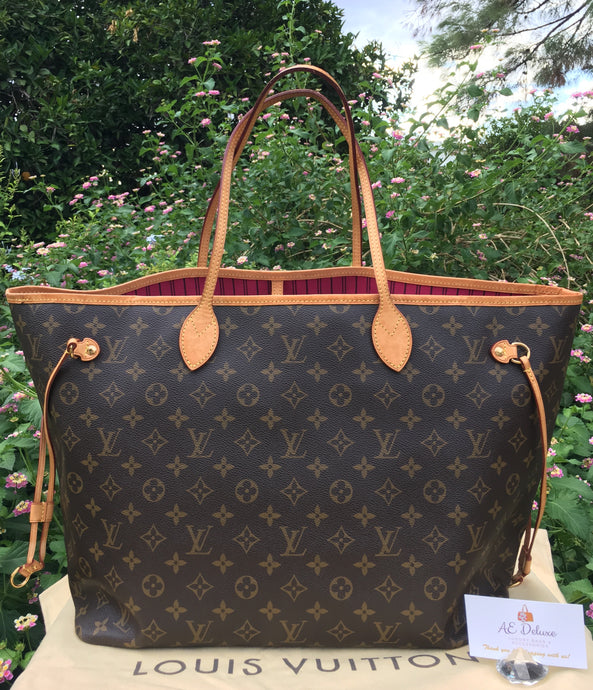 Louis Vuitton Neverfull GM Pivoine Monogram Tote