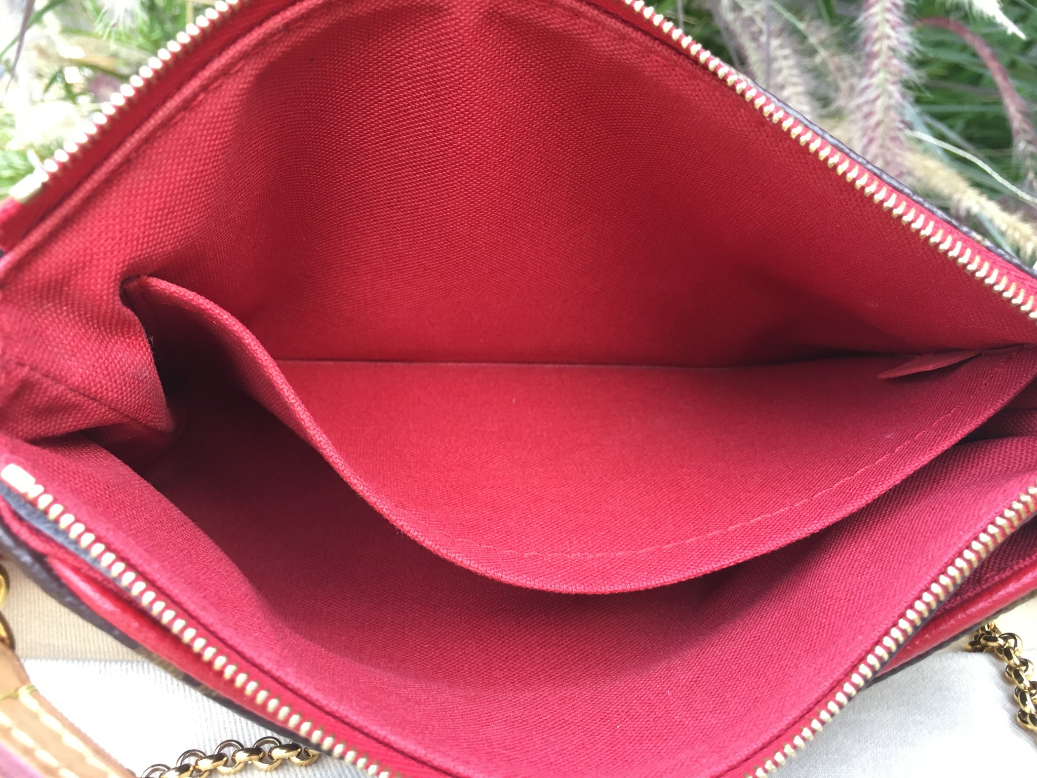 Louis Vuitton Pallas Red Clutch Crossbody Bag (GI4156) – AE Deluxe LLC®
