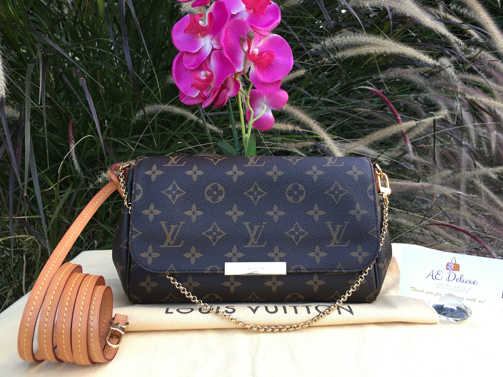 The many uses of the Louis Vuitton Favorite. Whether it be the MM or t