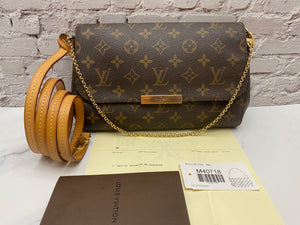 Louis Vuitton Favorite MM Monogram Bag (DU3192)