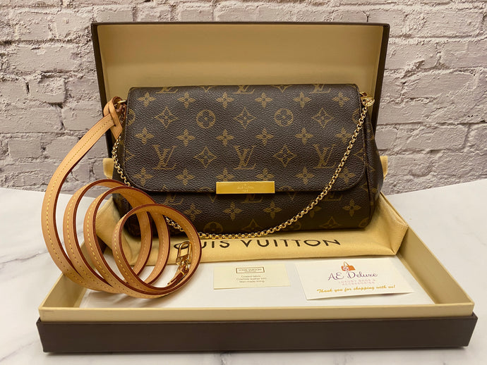 Louis Vuitton Favorite MM Monogram Bag (FL3162)