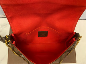 Louis Vuitton Favorite PM Damier Ebene Bag (DU2157)