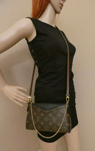 Louis Vuitton Pallas Noir Crossbody (CA4156)