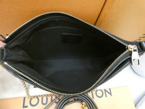 Louis Vuitton Pallas Noir Clutch Crossbody Bag