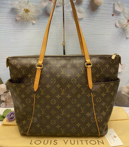 Louis Vuitton Totally GM Monogram Shoulder Tote Handbag (DU0120)