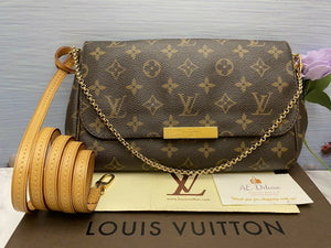 Louis Vuitton Favorite MM Monogram Clutch (SA2143)