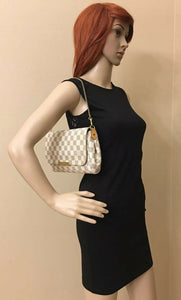 Louis Vuitton Favorite MM Damier Azur Clutch Bag (DU1127)