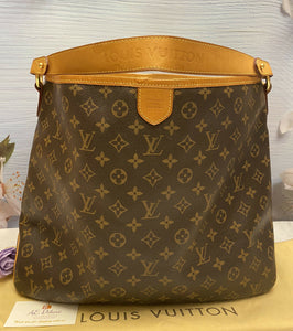Louis Vuitton Delightful MM Monogram Shoulder Bag Tote (FL3162)