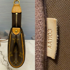 Louis Vuitton Eva Monogram Clutch Crossbody Bag (AA1103)