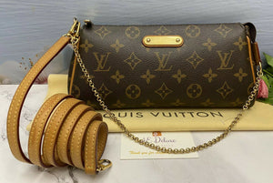 Louis Vuitton Eva Monogram Clutch (SN0182)