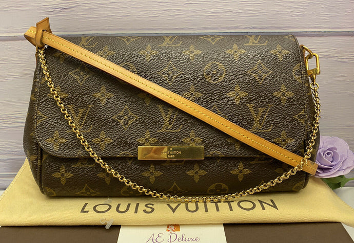 Louis Vuitton Favorite MM Monogram Clutch (SA4164)