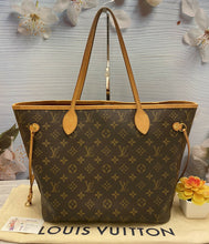 Load image into Gallery viewer, Louis Vuitton Neverfull MM Monogram Pivoine Shoulder Tote (AR2108)