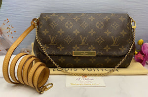 Louis Vuitton Favorite MM Monogram Chain (FL1133)