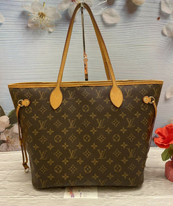 Louis Vuitton Neverfull MM Monogram Pivoine Shoulder Tote (AR5105) 🌸