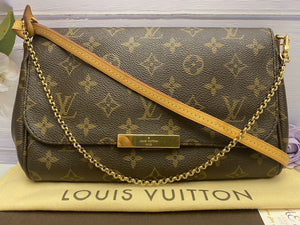 Louis Vuitton Favorite MM Monogram Clutch (FL1134)