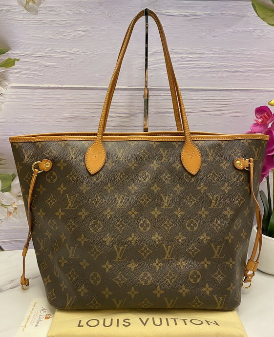 Louis Vuitton Neverfull MM Monogram Beige (AR2048)