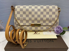 Load image into Gallery viewer, Louis Vuitton Favorite MM Damier Azur Clutch (DU2185)