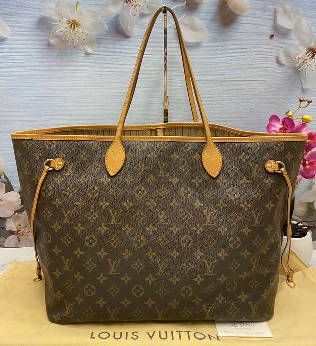 Neverfull GM Monogram Beige Tote Bag (SD0121)
