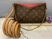 Load image into Gallery viewer, Louis Vuitton Pallas Cerise Red Clutch (GI4127)