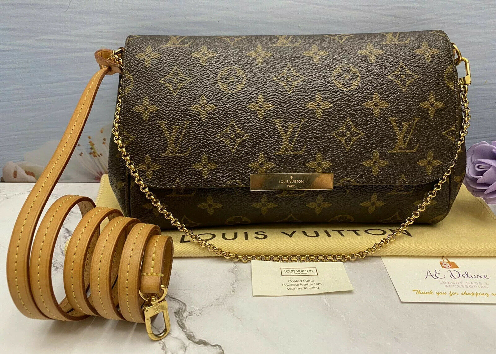 Louis Vuitton, Bags, Louis Vuitton Favorite Mm Bag