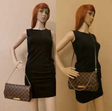 Load image into Gallery viewer, Louis Vuitton Favorite MM Damier Ebene Clutch Crossbody (SD3165)