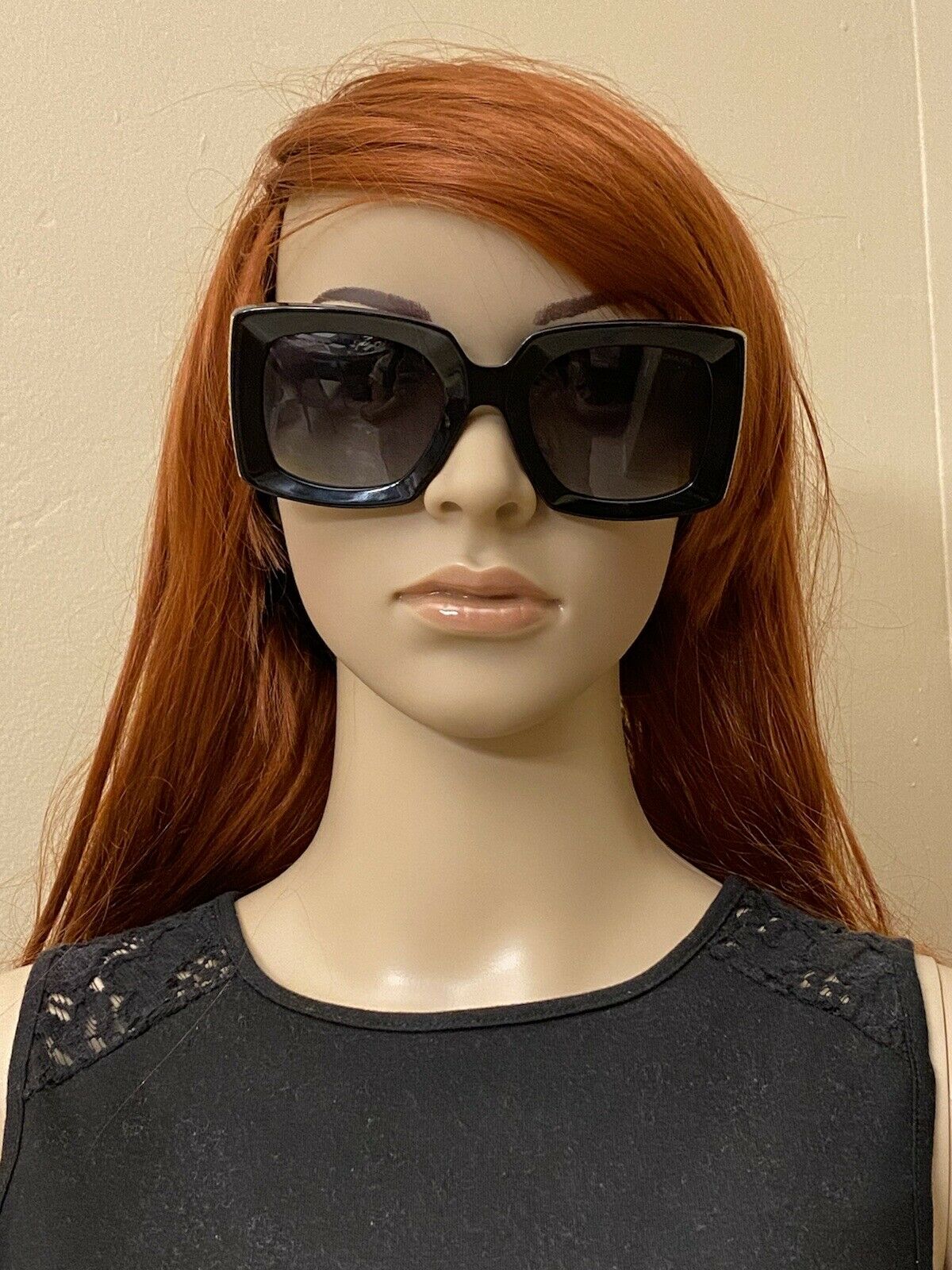 Shop CHANEL Rectangle Sunglasses (A71377 X08101 S2216) by polalas