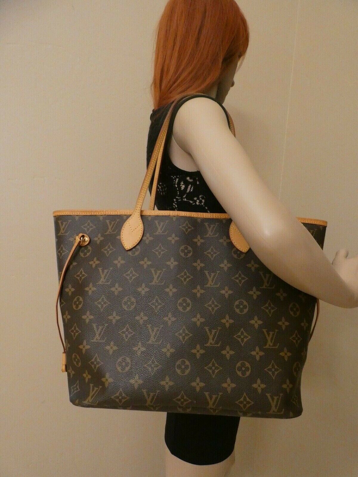 Louis Vuitton Neverfull Womens Shoulder Bags 2023-24FW, Beige
