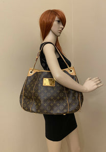 Louis Vuitton Galliera PM Monogram Shoulder Bag Tote Purse (MI2102)