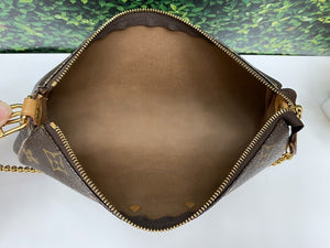 Louis Vuitton Eva Monogram Chain Clutch Purse Crossbody Bag(SD2163)