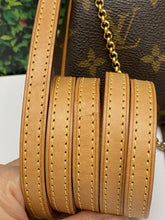 Load image into Gallery viewer, Louis Vuitton Eva Monogram Chain Clutch Purse Crossbody Bag(SD2163)