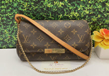 Load image into Gallery viewer, Louis Vuitton Favorite PM Monogram Clutch Chain Purse Crossbody Bag (FL4107)
