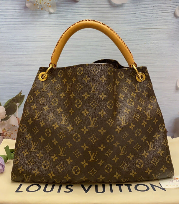 Louis Vuitton Artsy MM Monogram Shoulder Bag Tote Purse (CA4170)