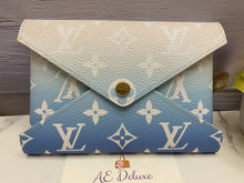 Load image into Gallery viewer, Louis Vuitton Kirigami ByThePool Medium Blue Pochette Clutch Bag added Chain