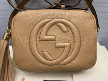 Load image into Gallery viewer, GUCCI Soho Disco Beige Leather Crossbody Purse (308364 204991)