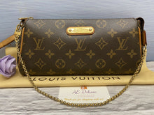 Load image into Gallery viewer, Louis Vuitton Eva Monogram Clutch Crossbody Shoulder Purse (SN2121)