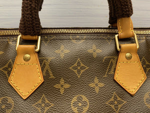 Louis Vuitton Speedy 35 Bandouliere Mono Shoulder Handbag (DU0173)