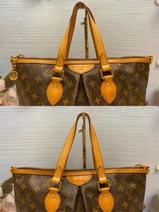 Louis Vuitton Palermo PM Monogram Shoulder Handbag Crossbody (SR2130)