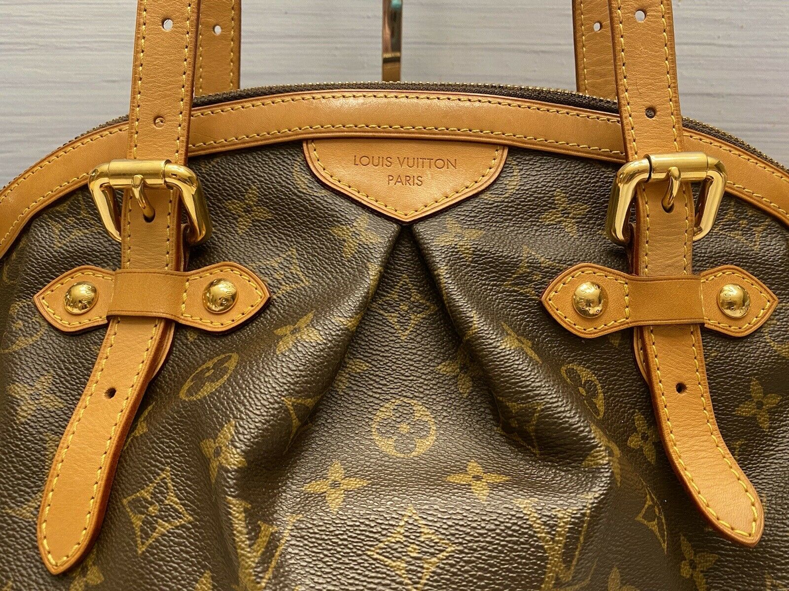 Louis Vuitton Tivoli GM Monogram Satchel Shoulder Tote Bag (SP2038