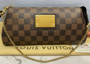 Louis Vuitton Eva Damiar Ebene Clutch (AA4143)