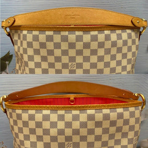 👜Keep Calm and Carry Louis Vuitton👜 NEW ARRIVAL- 2016 Louis Vuitton  Delightful MM in Damier Azur. Very Good Condition, Discontinued…