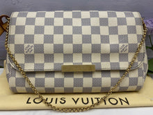 Load image into Gallery viewer, Louis Vuitton Favorite MM Damier Azur (DU2125)