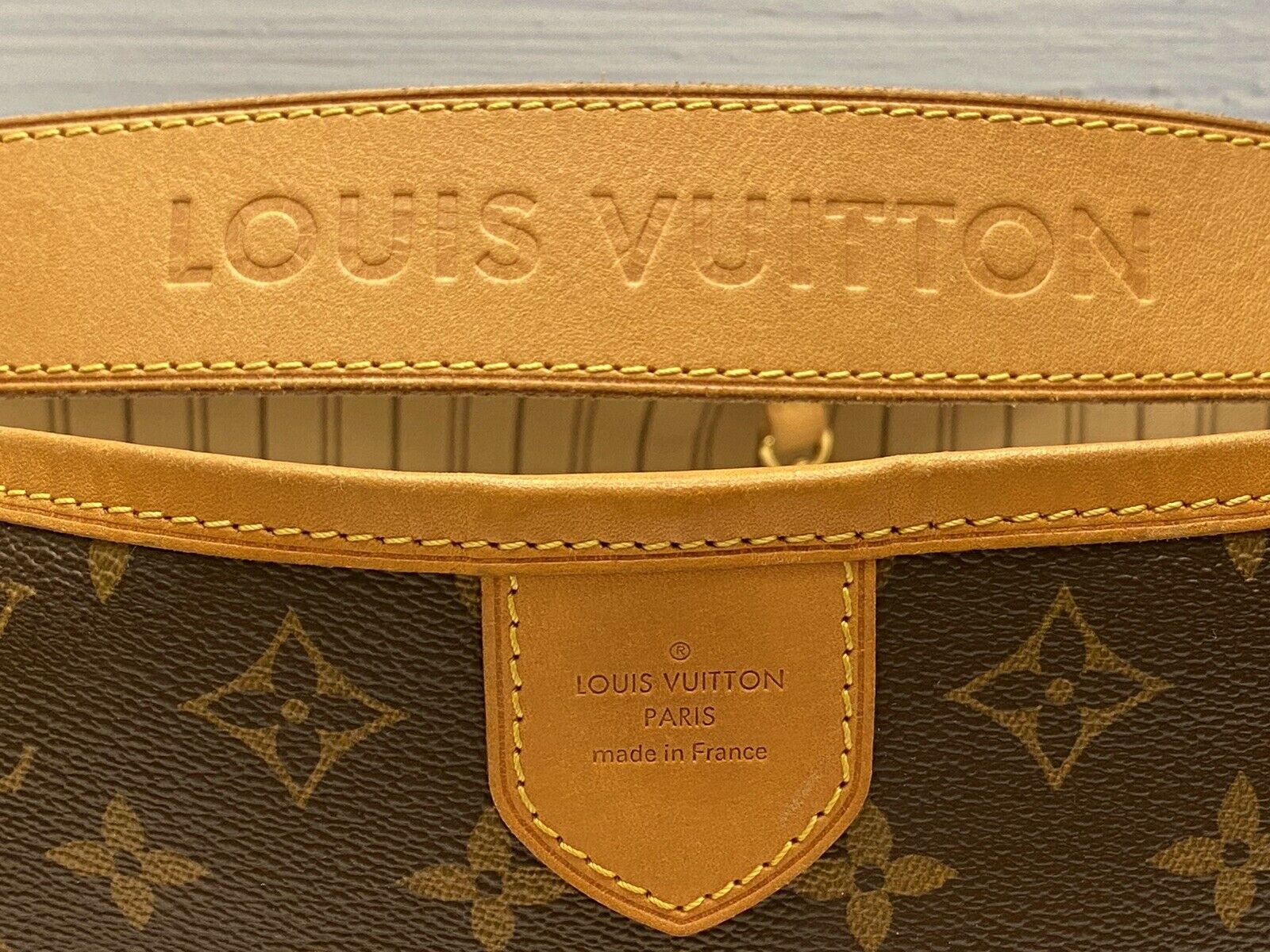 Louis Vuitton, Bags, Revamped Louis Vuitton Delightful Gm